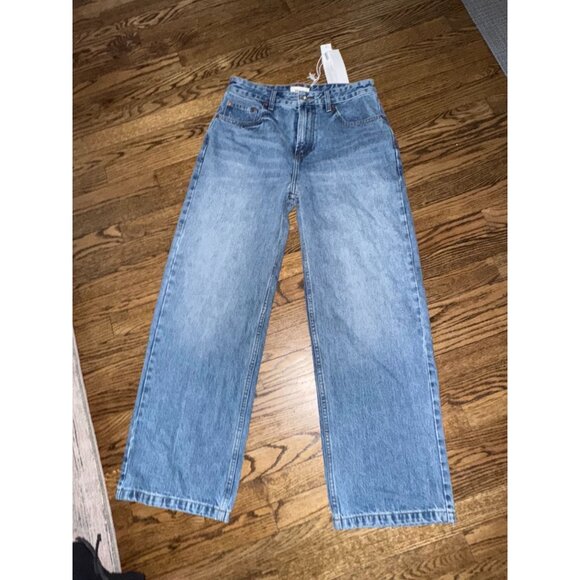 NWT ELWOOD BAGGY DENIM PANT JEANS Blue Haze Size 30 - Picture 2 of 5